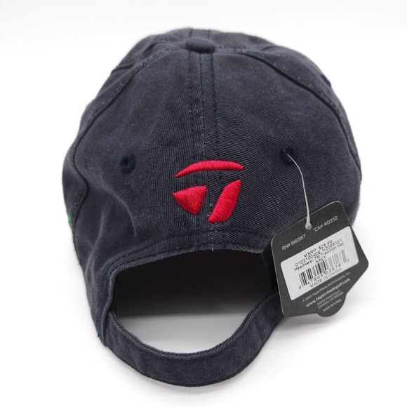 TaylorMade Golf Strapback Adjustable Blue Hat Ball Cap Hope‎ Kids Blue 50+ SPF - Picture 5 of 8